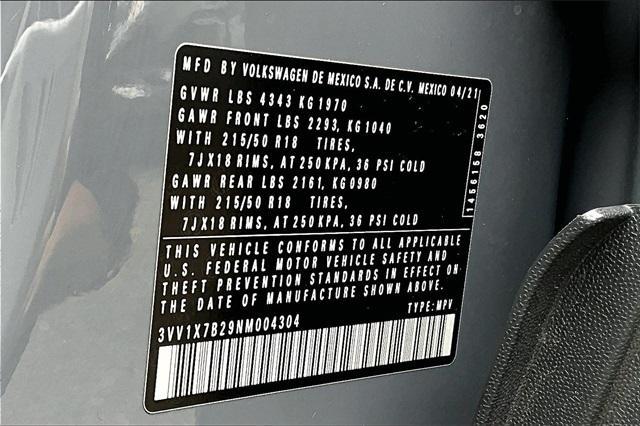 Photo of 2022 Pure Gray Volkswagen Taos