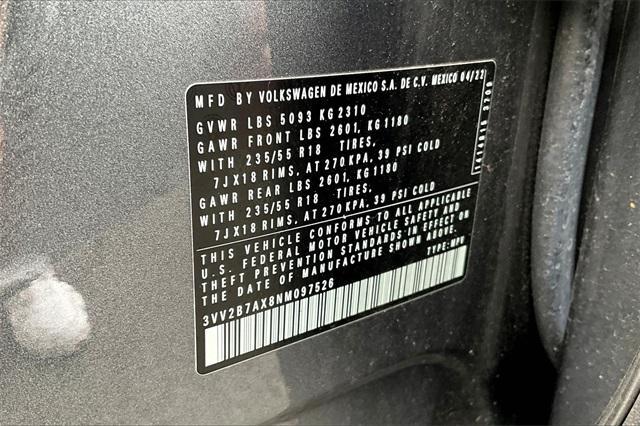 Photo of 2022 Platinum Gray Metallic Volkswagen Tiguan