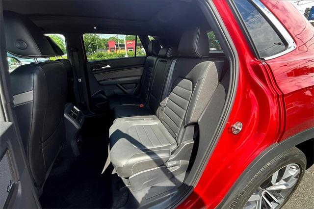 Photo of 2022 Aurora Red Metallic Volkswagen Atlas Cross Sport