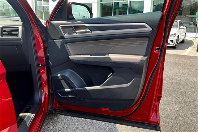 Photo of 2022 Aurora Red Metallic Volkswagen Atlas Cross Sport