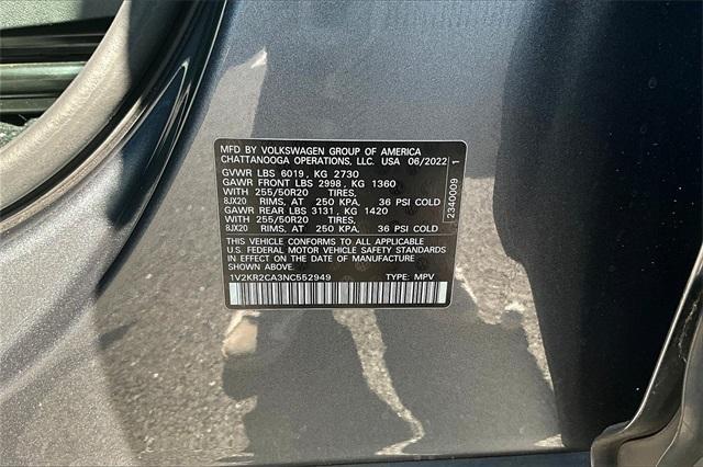 Photo of 2022 Platinum Gray Metallic Volkswagen Atlas