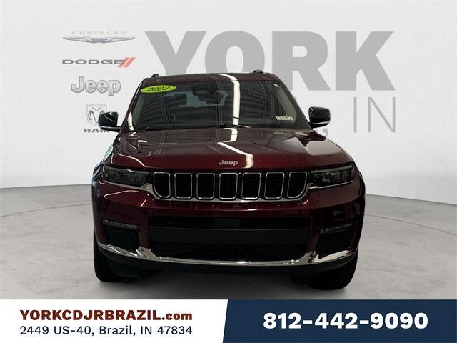 Photo of 2022 Velvet Red Pearlcoat Jeep Grand Cherokee L