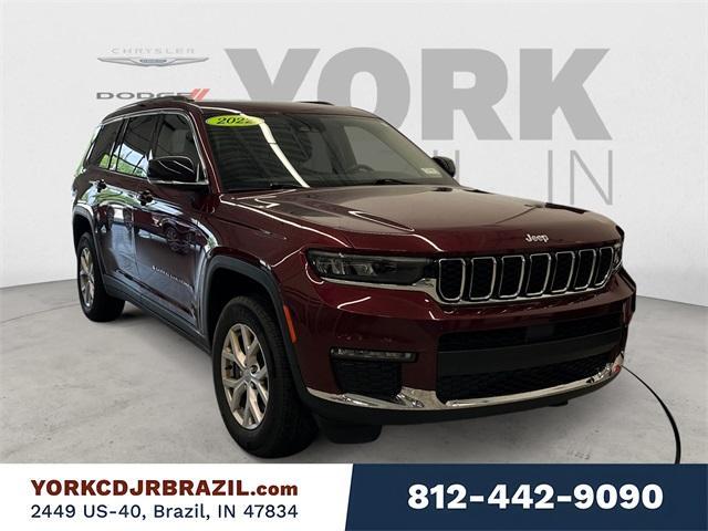 Photo of 2022 Velvet Red Pearlcoat Jeep Grand Cherokee L