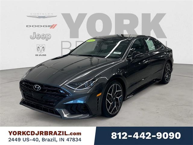 Photo of 2023 Portofino Gray Hyundai SONATA
