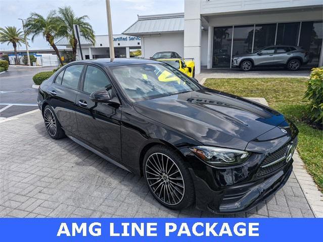 Photo of 2024 Black Mercedes-Benz C-Class