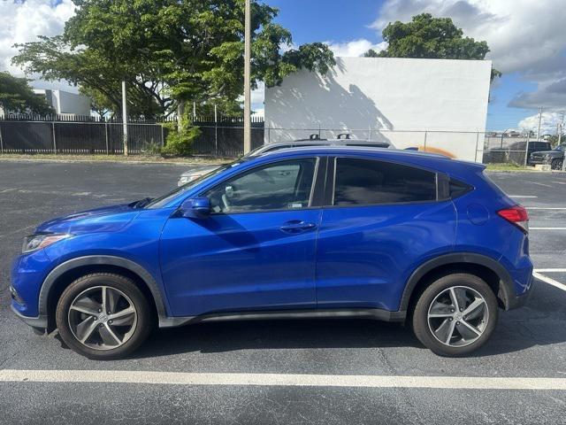 Photo of 2021 Aegean Blue Metallic Honda HR-V