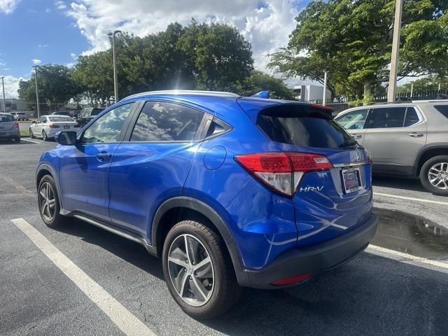 Photo of 2021 Aegean Blue Metallic Honda HR-V