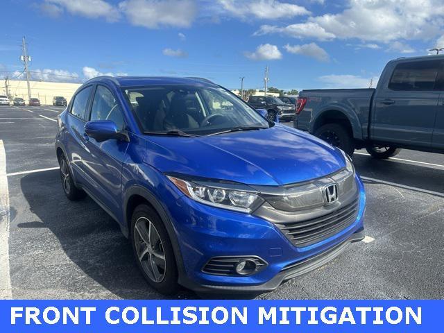 Photo of 2021 Aegean Blue Metallic Honda HR-V