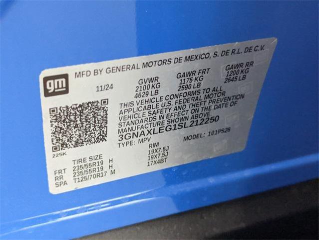 Photo of 2025 Reef Blue Metallic Chevrolet Equinox