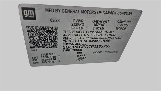 Photo of 2023 Summit White Chevrolet Silverado 1500