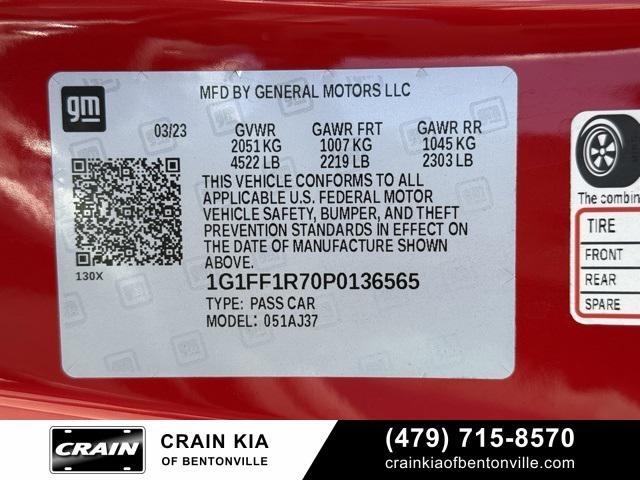 Photo of 2023 Red Hot Chevrolet Camaro