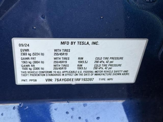 Photo of 2024 Deep Blue Metallic Tesla Model Y