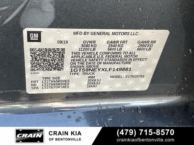 Photo of 2020 Dark Sky Metallic GMC Sierra 2500