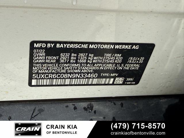 Photo of 2022 Alpine White BMW X5