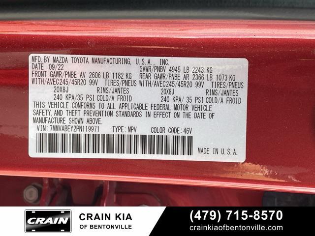 Photo of 2023 Soul Red Crystal Metallic Mazda CX-50
