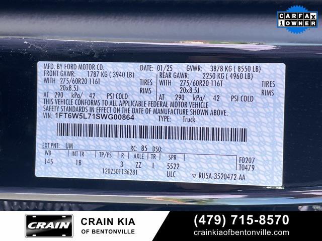 Photo of 2025 Black Metallic Ford F-150 Lightning