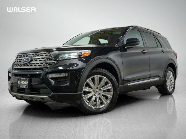 Photo of 2021 Agate Black Metallic Ford Explorer
