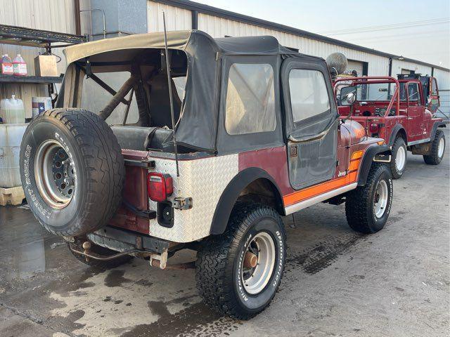 Photo of 1984 Burgundy Jeep CJ-7