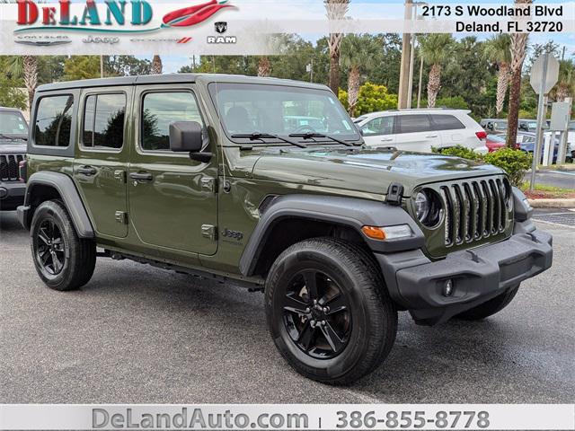 Photo of 2021 Sarge Green Clearcoat Jeep Wrangler Unlimited