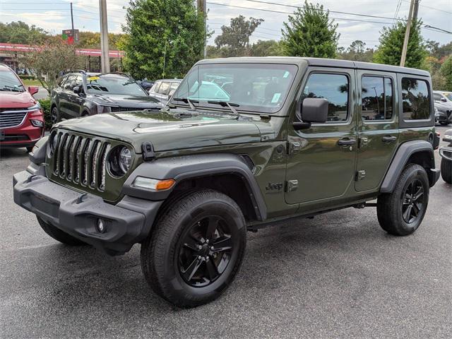 Photo of 2021 Sarge Green Clearcoat Jeep Wrangler Unlimited