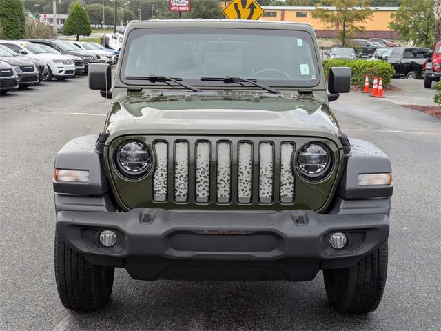 Photo of 2021 Sarge Green Clearcoat Jeep Wrangler Unlimited