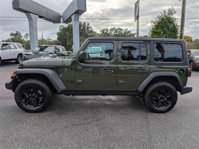 Photo of 2021 Sarge Green Clearcoat Jeep Wrangler Unlimited