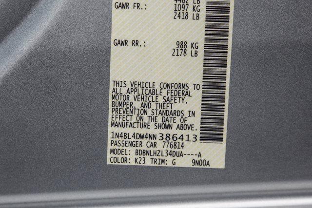 Photo of 2022 Brilliant Silver Metallic Nissan Altima