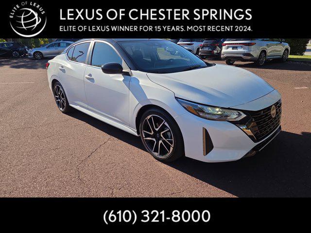 Photo of 2024 Aspen White Pearl Nissan Sentra