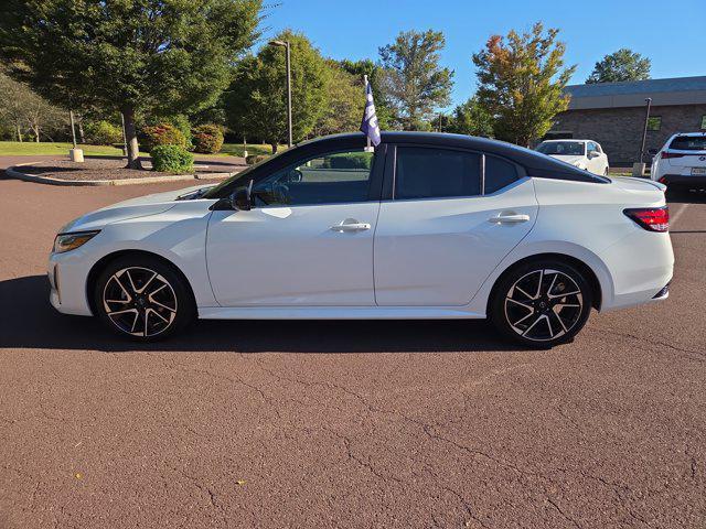 Photo of 2024 Aspen White Pearl Nissan Sentra
