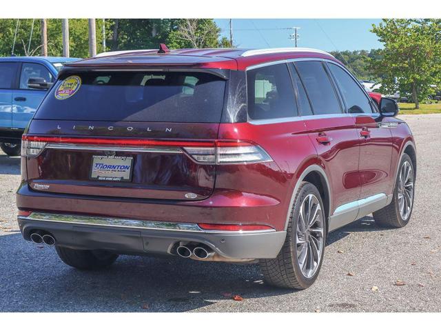 Photo of 2020 Burgundy Velvet Metallic Tinted Clearcoat Lincoln Aviator