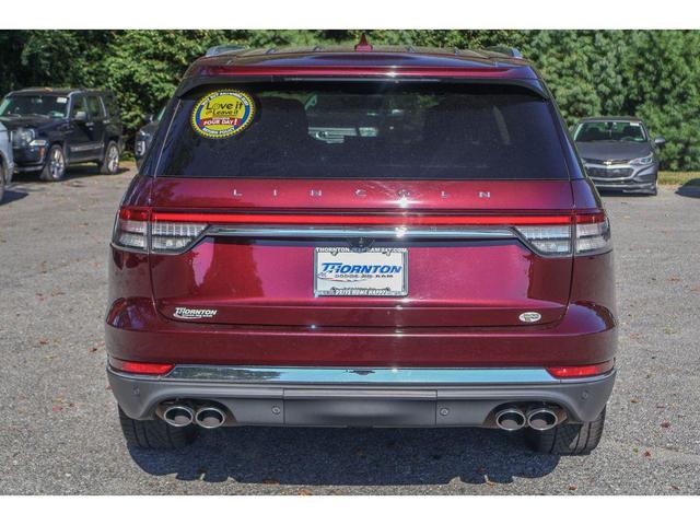 Photo of 2020 Burgundy Velvet Metallic Tinted Clearcoat Lincoln Aviator