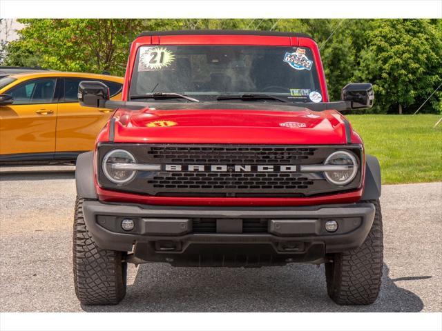 Photo of 2021 Rapid Red Metallic Tinted Clearcoat Ford Bronco
