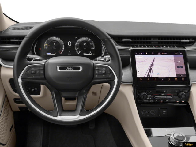 Photo of 2022 Diamond Black Crystal Pearlcoat Jeep Grand Cherokee L