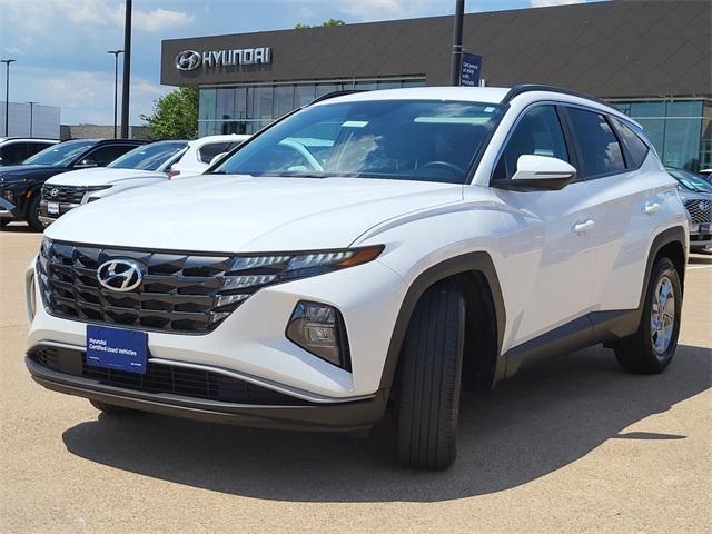 Photo of 2023 Serenity White Pearl Hyundai TUCSON