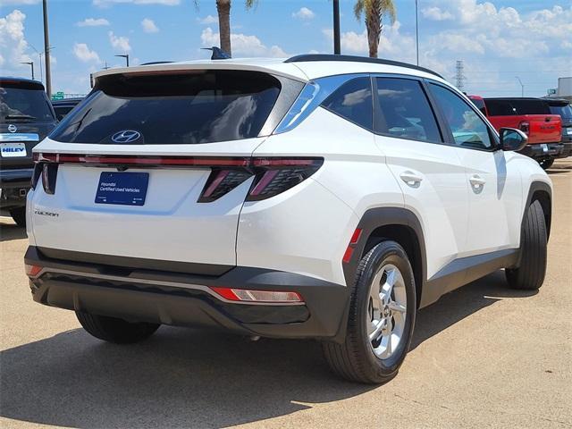 Photo of 2023 Serenity White Pearl Hyundai TUCSON