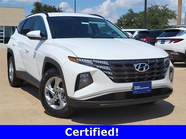 Photo of 2023 Serenity White Pearl Hyundai TUCSON