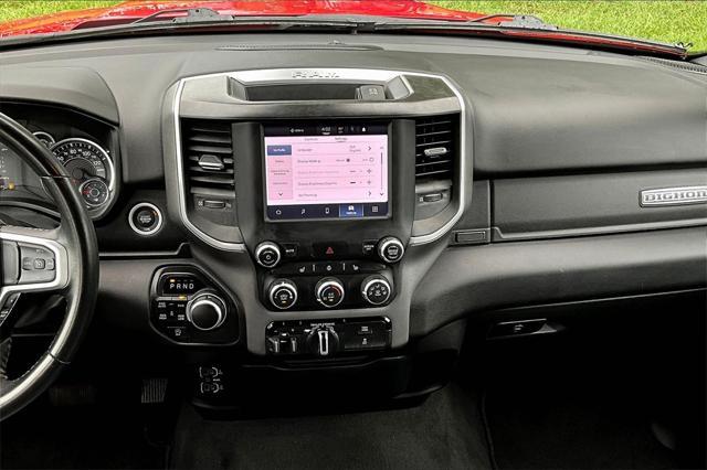 Photo of 2023 Flame Red Clearcoat RAM 1500