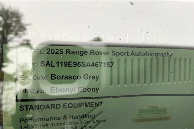 Photo of 2025 Borasco Grey Land Rover Range Rover Sport