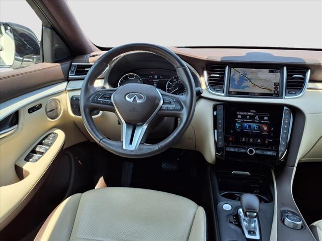 Photo of 2021 Majestic White INFINITI QX50