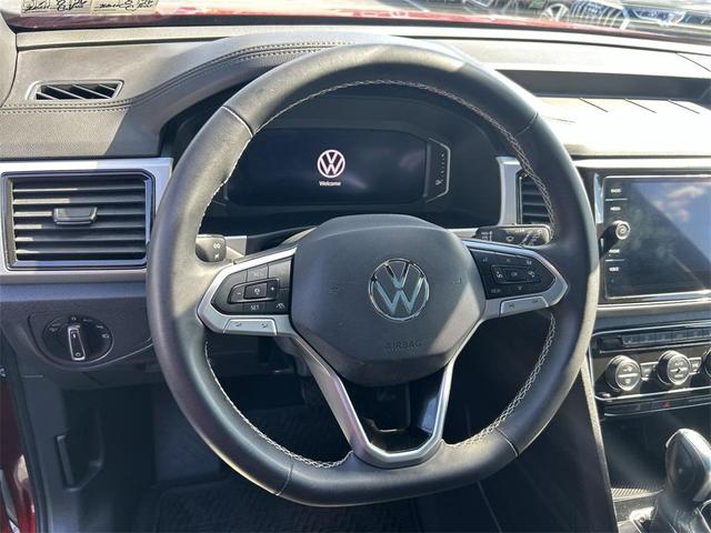 Photo of 2021 Aurora Red Metallic Volkswagen Atlas Cross Sport