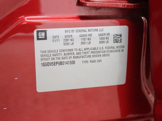 Photo of 2011 Crystal Red Tintcoat Cadillac CTS-V
