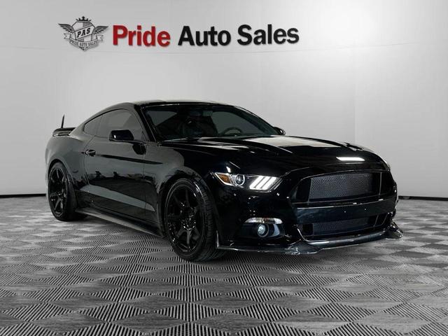 Photo of 2015 Black Ford Mustang