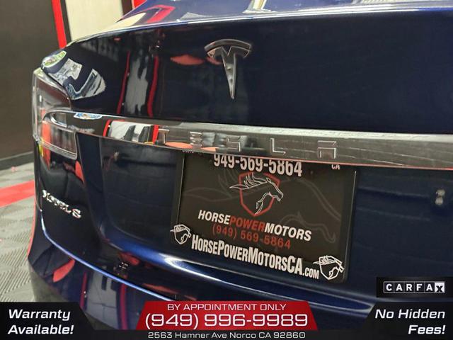 Photo of 2018 Deep Blue Metallic Tesla Model S