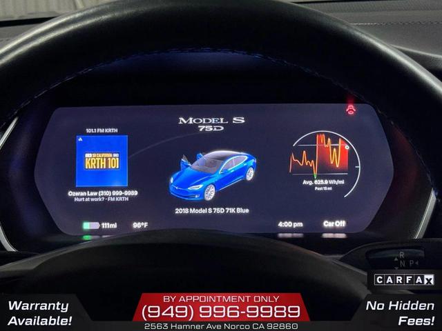 Photo of 2018 Deep Blue Metallic Tesla Model S