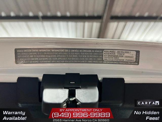 Photo of 2020 Pearl White Multi-Coat Tesla Model 3
