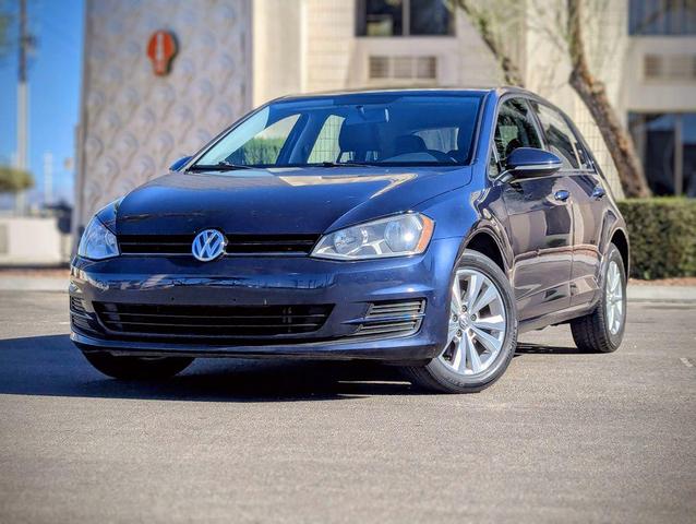 Photo of 2015 BLUE Volkswagen Golf