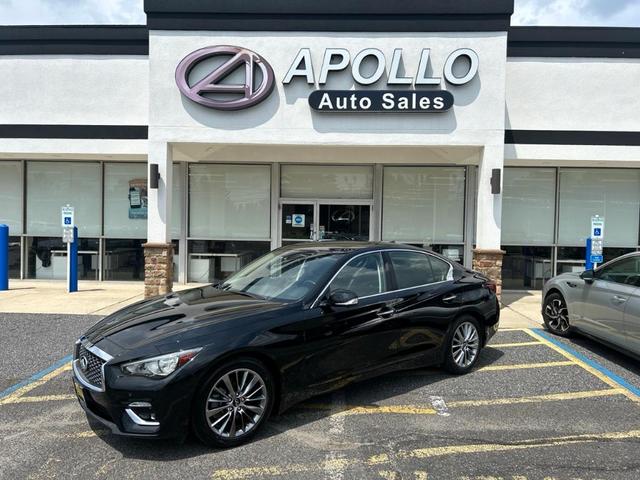 Photo of 2022 Black Obsidian INFINITI Q50