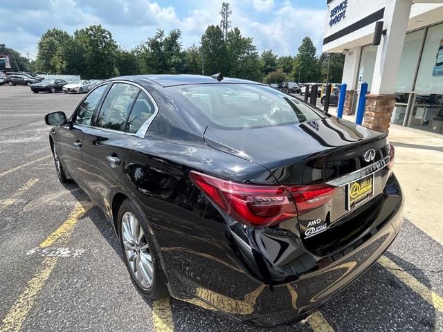 Photo of 2022 Black Obsidian INFINITI Q50