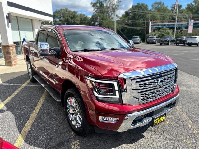 Photo of 2021 Cardinal Red Metallic Nissan Titan