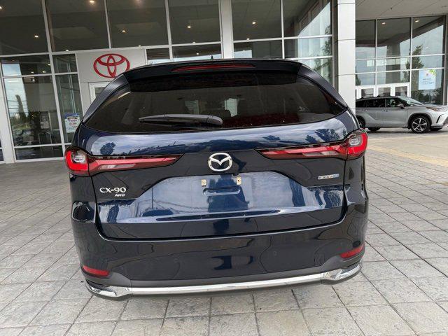Photo of 2024 Deep Crystal Blue Mica Mazda CX-90 PHEV